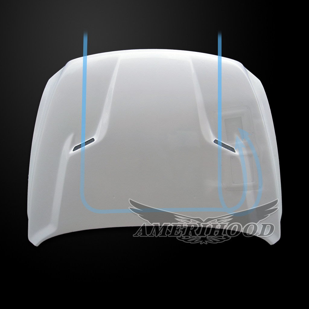 Dodge Ram 2500 CLG Style Functional Ram Air Hood